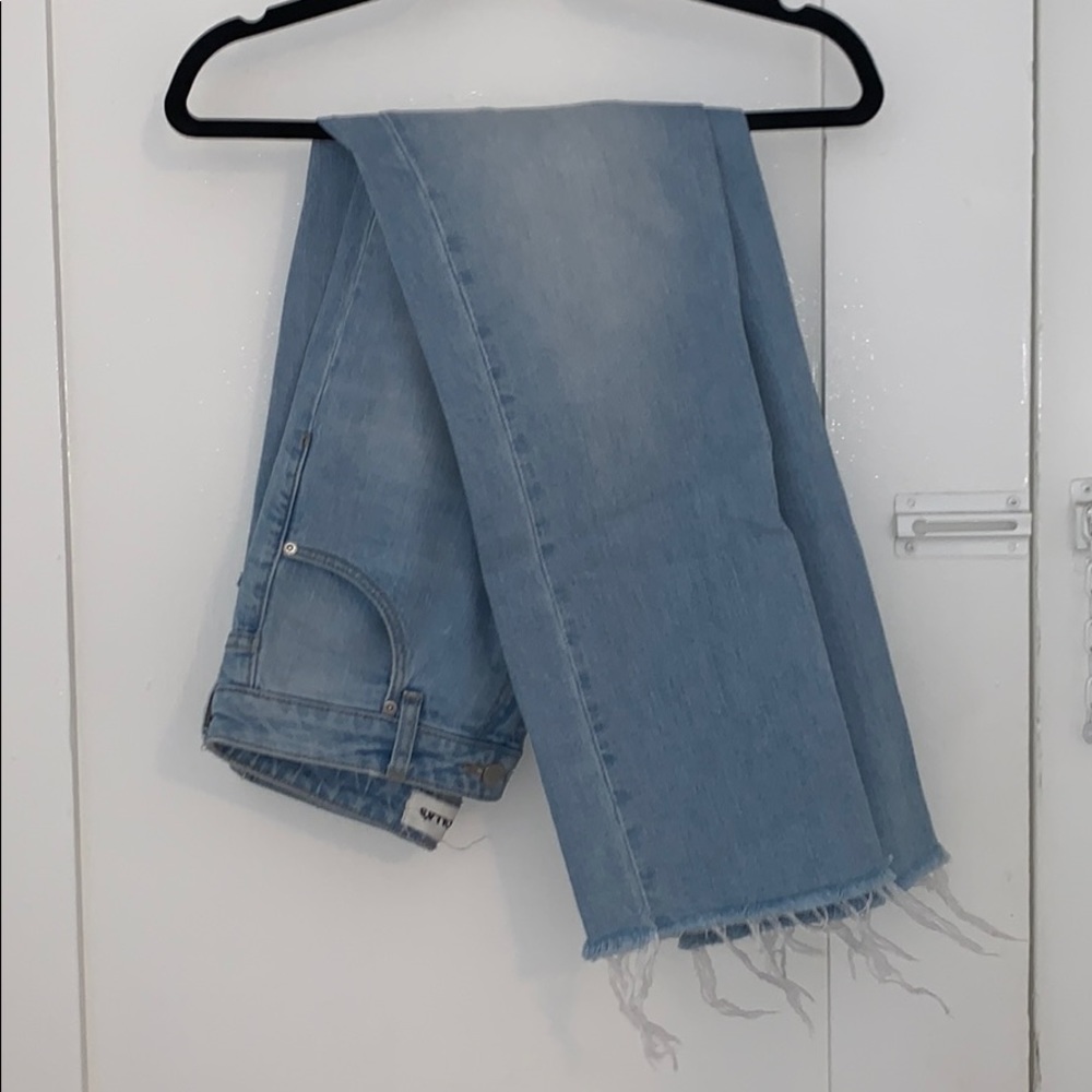 Rolla’s original high rise straight jeans